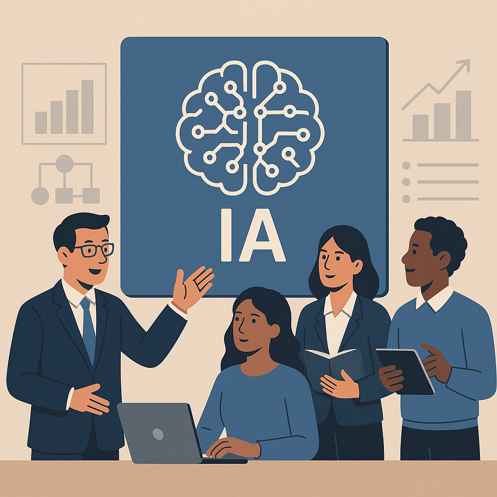 Alfabetização em IA: Construindo um Programa Estratégico de Capacitação para Toda a Organização