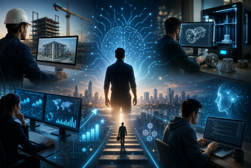 IA Transformando Profissões: Do AutoCAD ao Data Science
