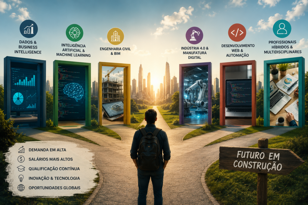 Profissões que Vão Crescer com a IA até 2030