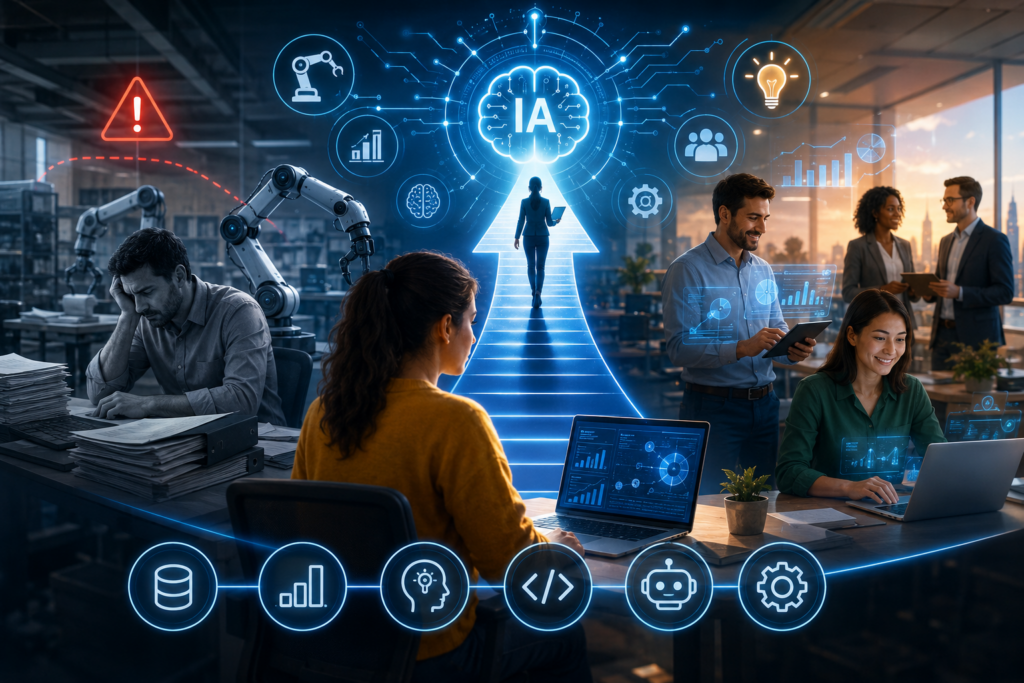 Reskilling em IA: Preparando a força de trabalho para a automação